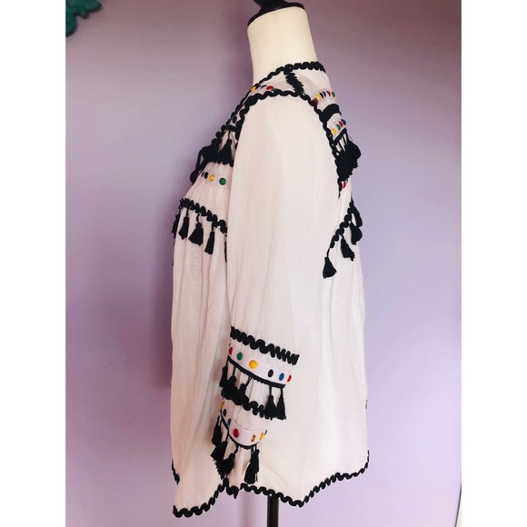 DODO BAR OR Yehuda Tassel Studded Top - Picture 7 of 8